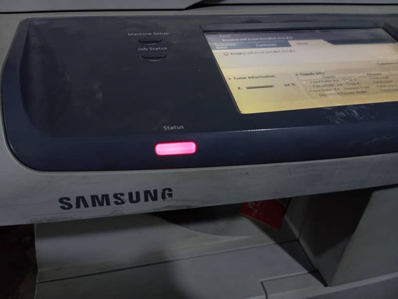 Photocopy machine Samsung with fault 14