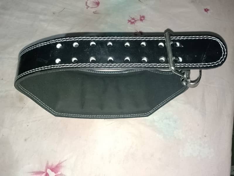 Pure leather Weight lifting belt gym belt 4'' and 6'' all size availa 2