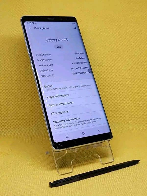 03237004371 Samsung Galaxy Note 8 edge superamoled 4k ultra sharp dspl 8