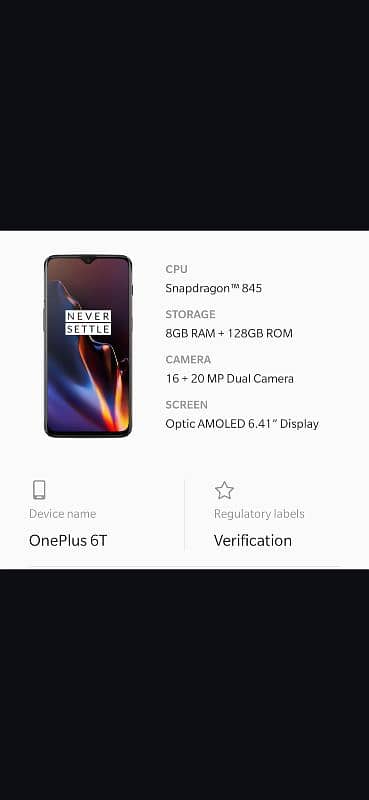 oneplus 6t pta 0