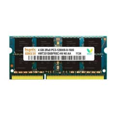 RAM 4GB +4GB FOR LAPTOP