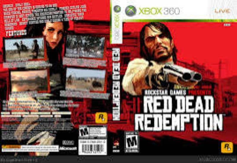 Red Dead Redemption video game - Xbox 360 - Jtag Modified System 1