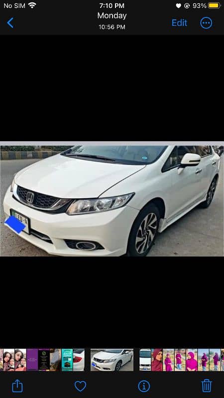 Honda Civic Prosmetic 2014 2