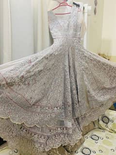 nikkah maxi / bridal wear / nikkah dress / party wear also tail maxi