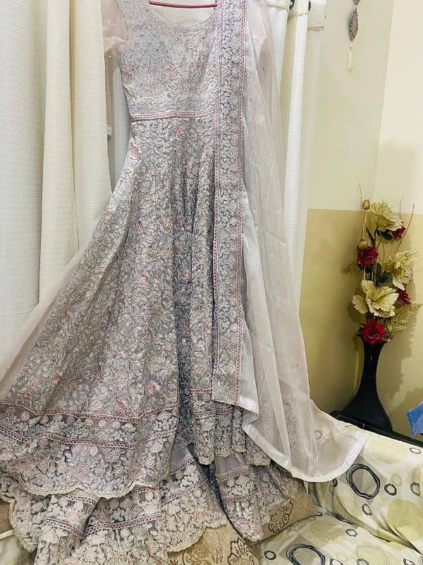 nikkah maxi / bridal wear / nikkah dress / party wear also tail maxi 3