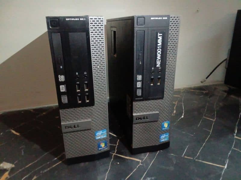 Dell and Hp desktop 4