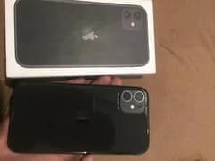 Iphone 11 all okay box pack black color