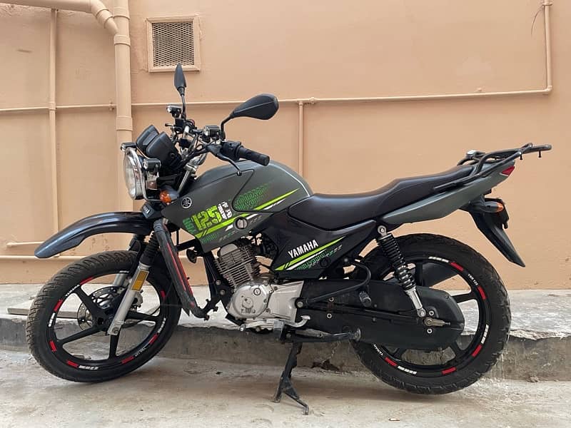 Yamaha YBR 125G for sale in Mate Green Color 0