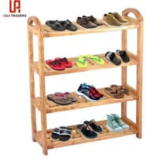 beech wood shoes rack