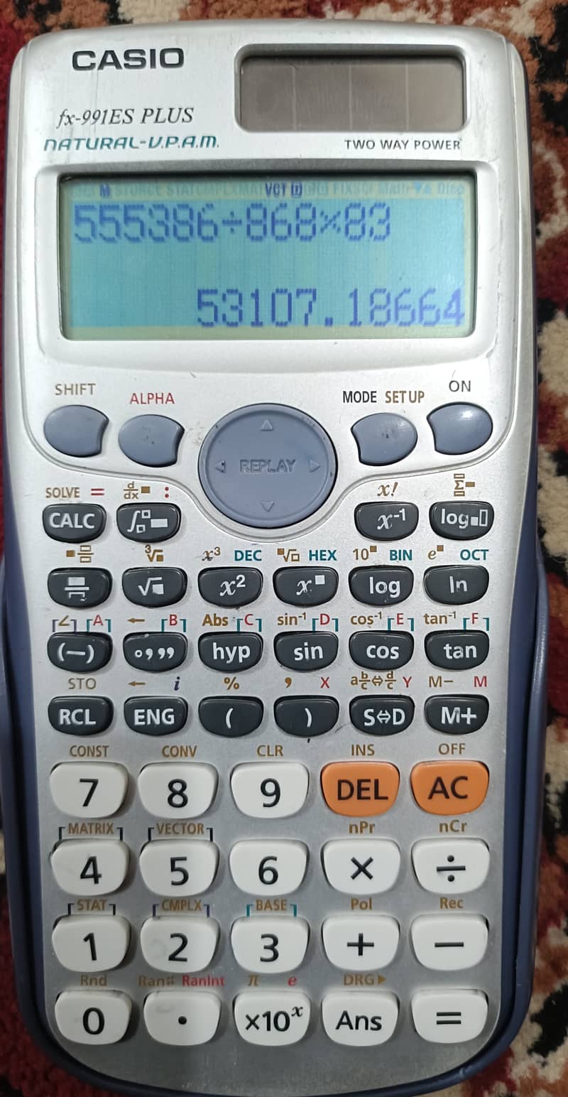 Scientific calculator 991ES PLUS 1