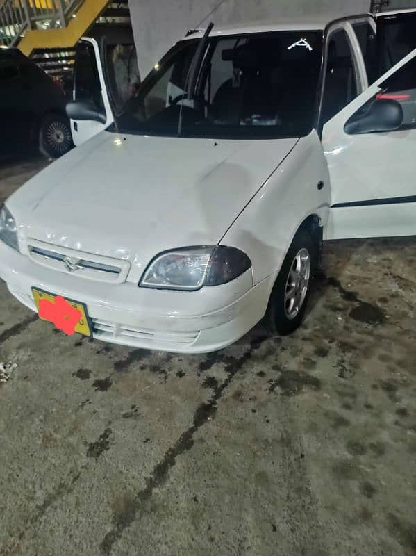 Suzuki Cultus VXL 2010 White Own Engine, AC, Power Window and Steering 2