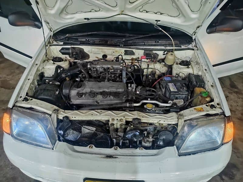 Suzuki Cultus VXL 2010 White Own Engine, AC, Power Window and Steering 6