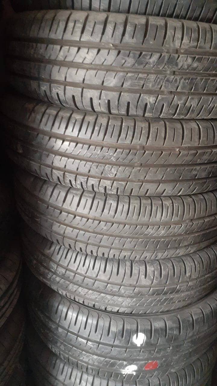 Japanese imported Qabli Tyre 12, 14, 15 Dunlop,Yokoha, Bridgestone 1