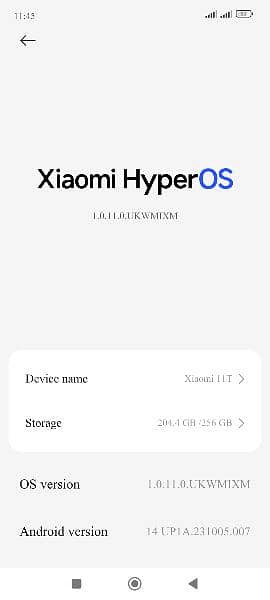 Xiamoi Mi 11t 5G 256GB 8