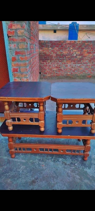 Beautiful Table set furnished with charming colors 3