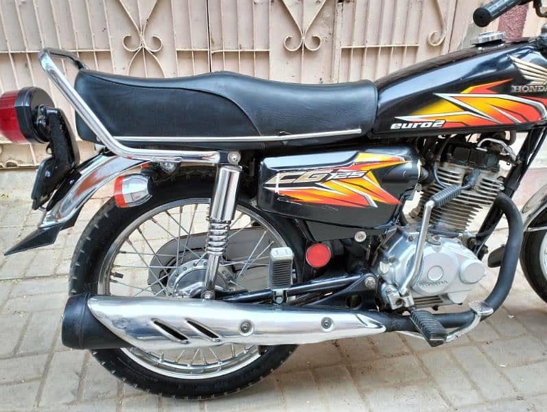 Honda CG 125-Aug 2021 Karachi 2