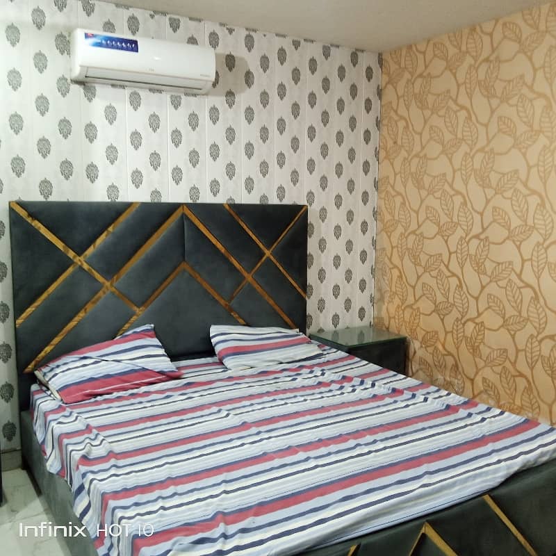 One Bed Fully Furnished Flat Available For Rent In Sector D Bahria Town Lahore 0