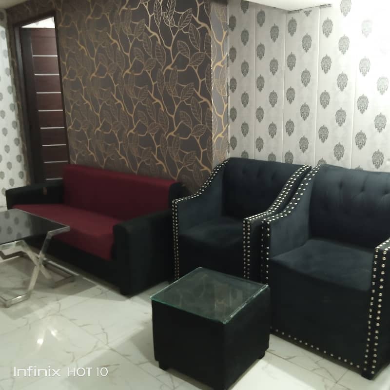 One Bed Fully Furnished Flat Available For Rent In Sector D Bahria Town Lahore 5