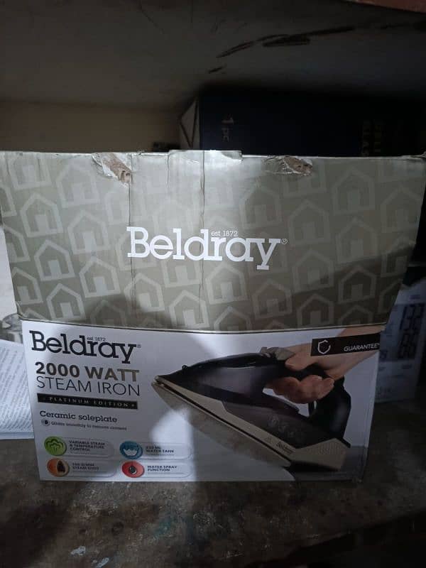 Ceramic soleplate steam iron 2