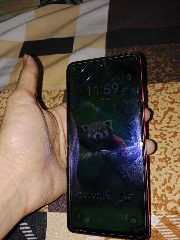 techno spark 10pro colour pink and white 10 by 10 condition 6