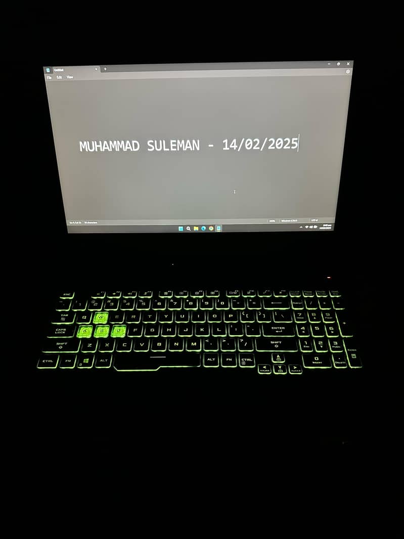 ASUS TUF F15 R7 4800H GTX 1660Ti 6GB 32gb 3200mhz 10/10 condition 6