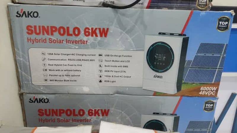 SAKO 6KW SUNPOLO WIFI AND PARALLEL AVAILABLE 0