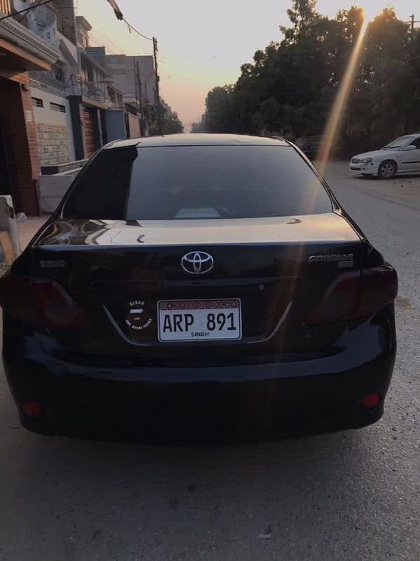 Toyota Corolla 2008 model 2009 registered 6