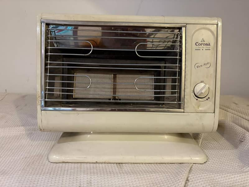 Corona 2 Heating Plates Gas Heater 380 Auto 0