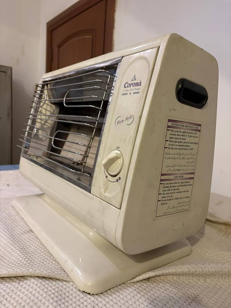 Corona 2 Heating Plates Gas Heater 380 Auto 3