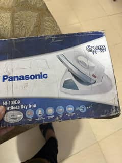 Panasonic cordless iron