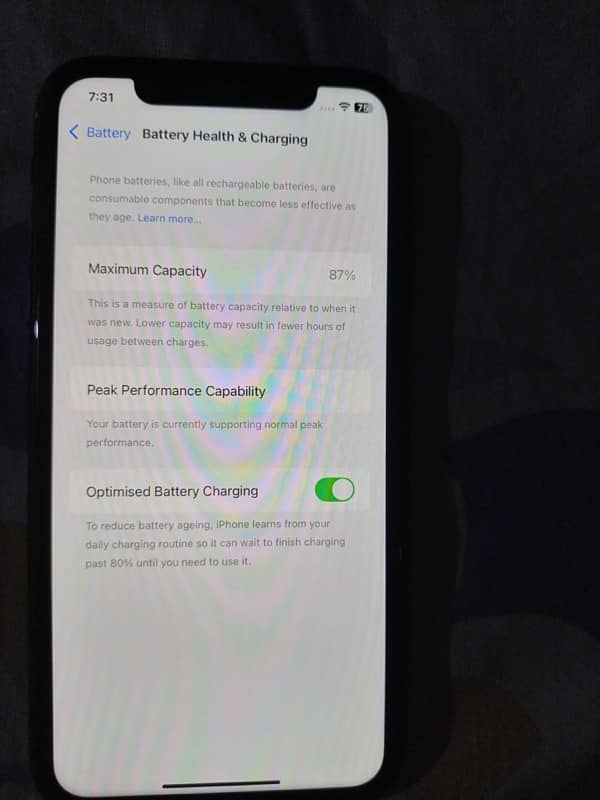 iPhone XR Dual PTA Approved with box 87 health truetone 5