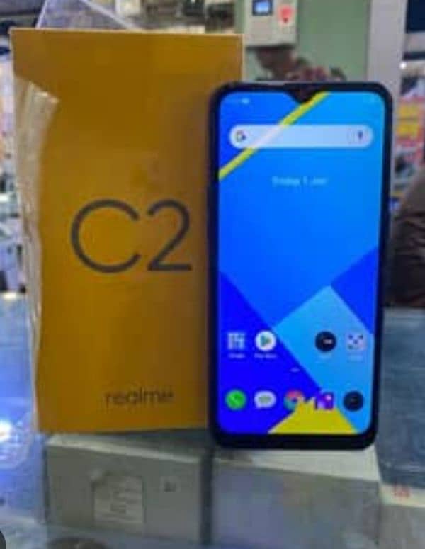 realme c2 with box 3, 32 1