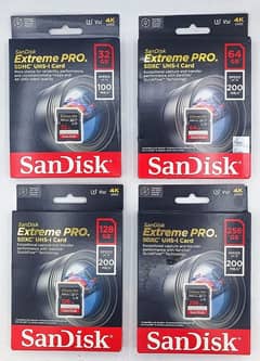 SanDisk extreme pro | 4K SD Cards Available in Stock | 5 years waranty