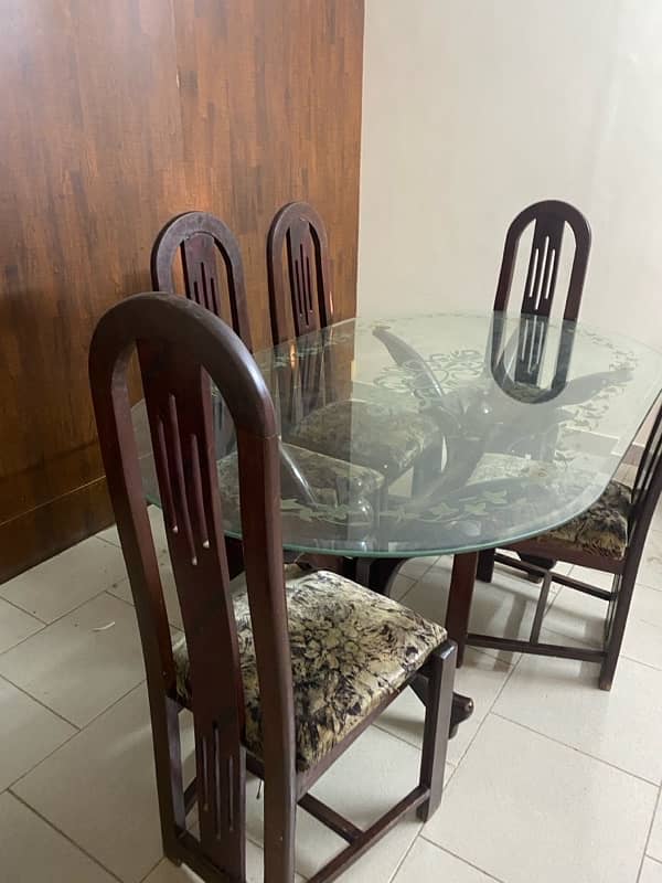 six chair dining table 4