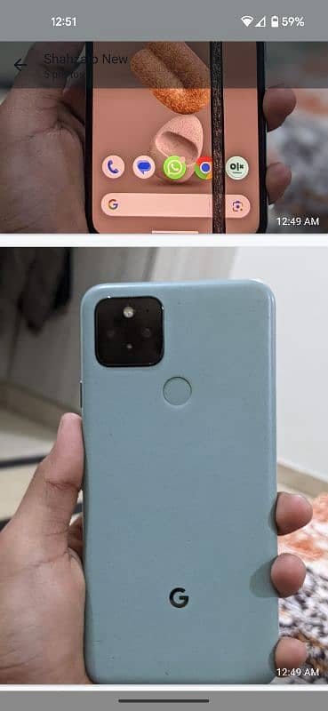 pixel 5 8/128 green color PTA APPROVE 5