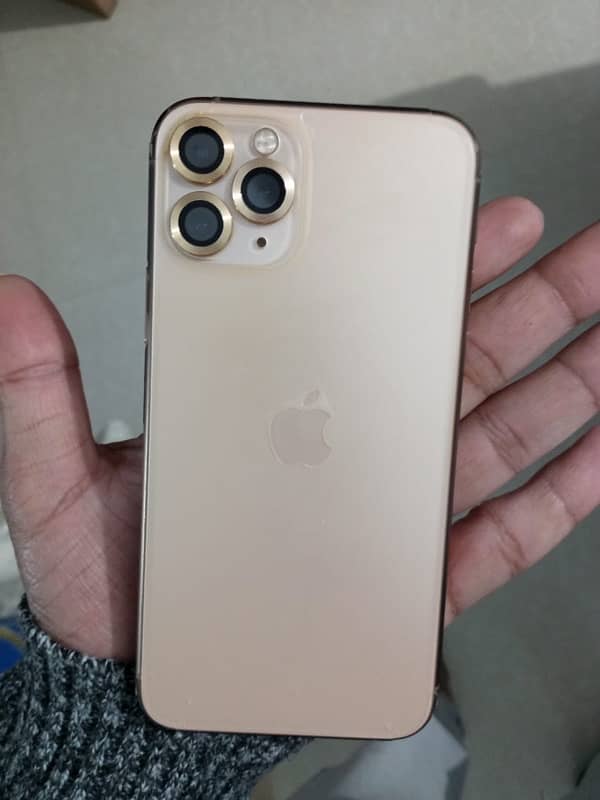 iPhone 11 Pro 256 Gb gold dual pt approvedcondition 10/10 battery 80% 0