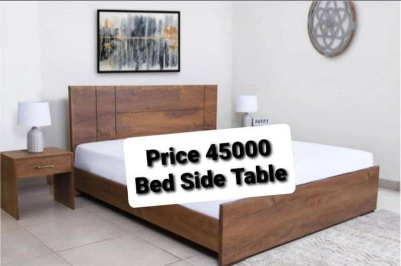 Bed set - king size bed- double Bed- solid Bed- wooden Bed set 3