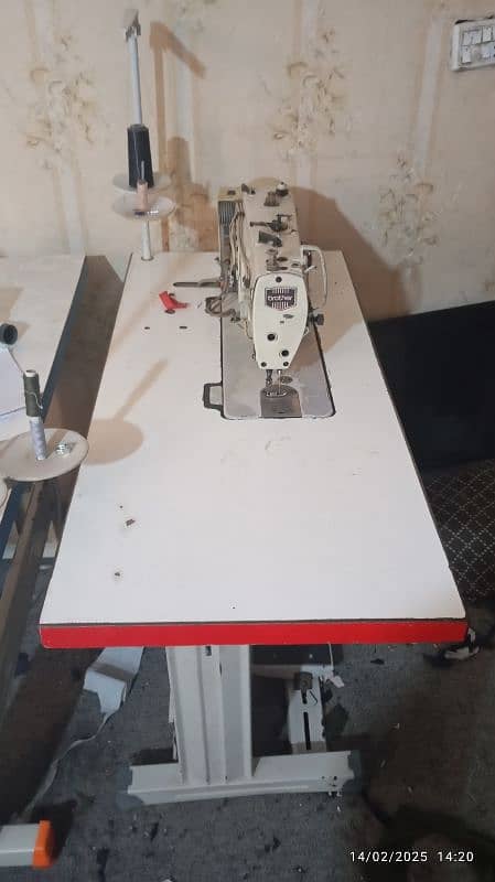 urgent sale side panel stitching machine 2