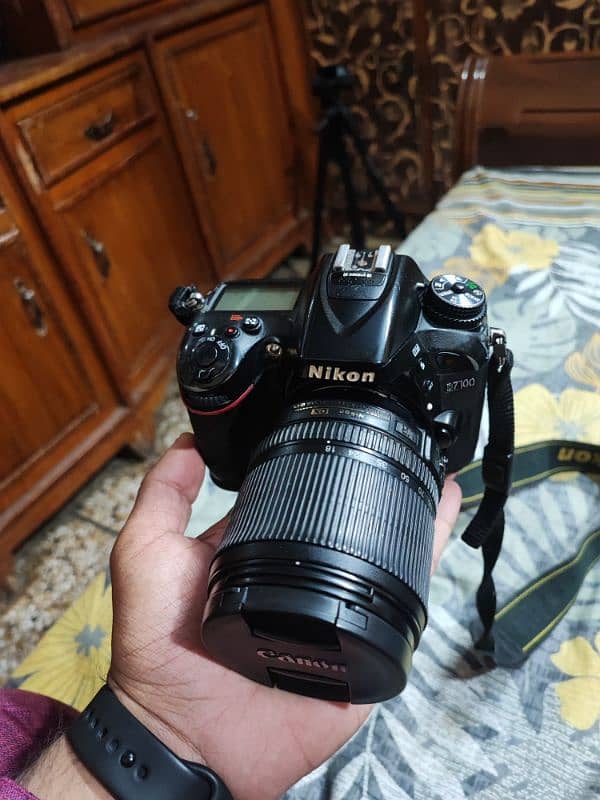 Nikon D7100 with 18/105mm Vr Dx. 1