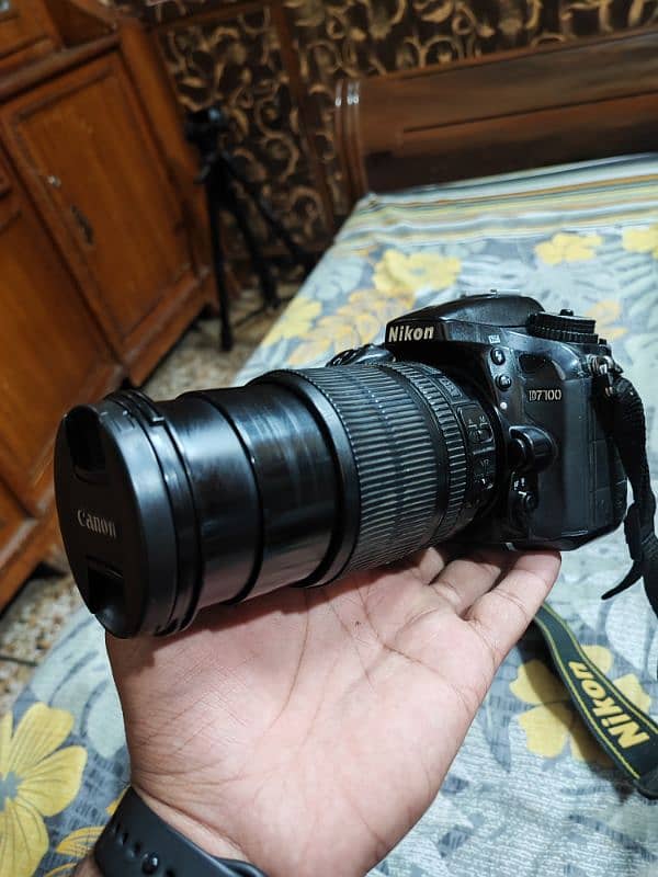 Nikon D7100 with 18/105mm Vr Dx. 6