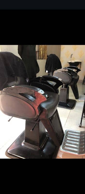 Saloon Chairs and massage bed available 2