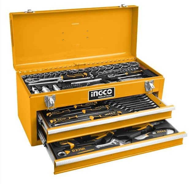 Ingco 97 Piece Hand Tool Chest Set 2