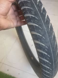 front tyre 2.75 18 DSI used normal condition