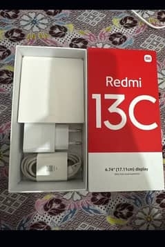 Redmi 13c 6+6/128with warranty and full Box