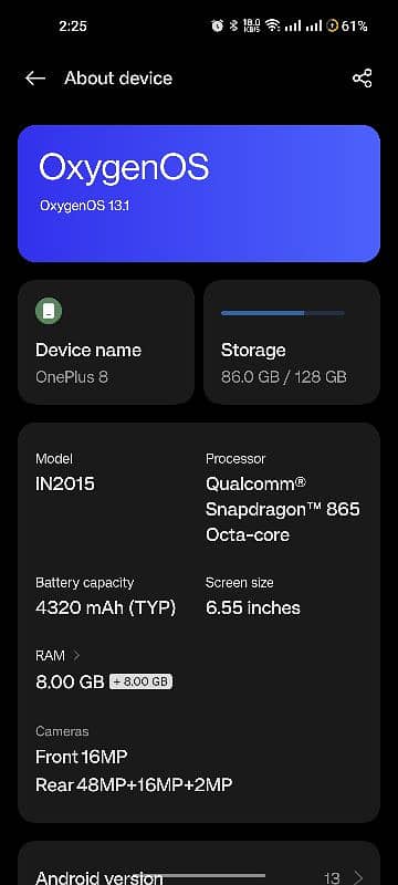 OnePlus 8 3