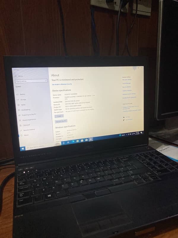 Dell laptop 4