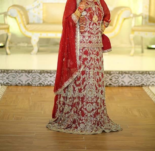 bridal lehnga barat urgent sale 4