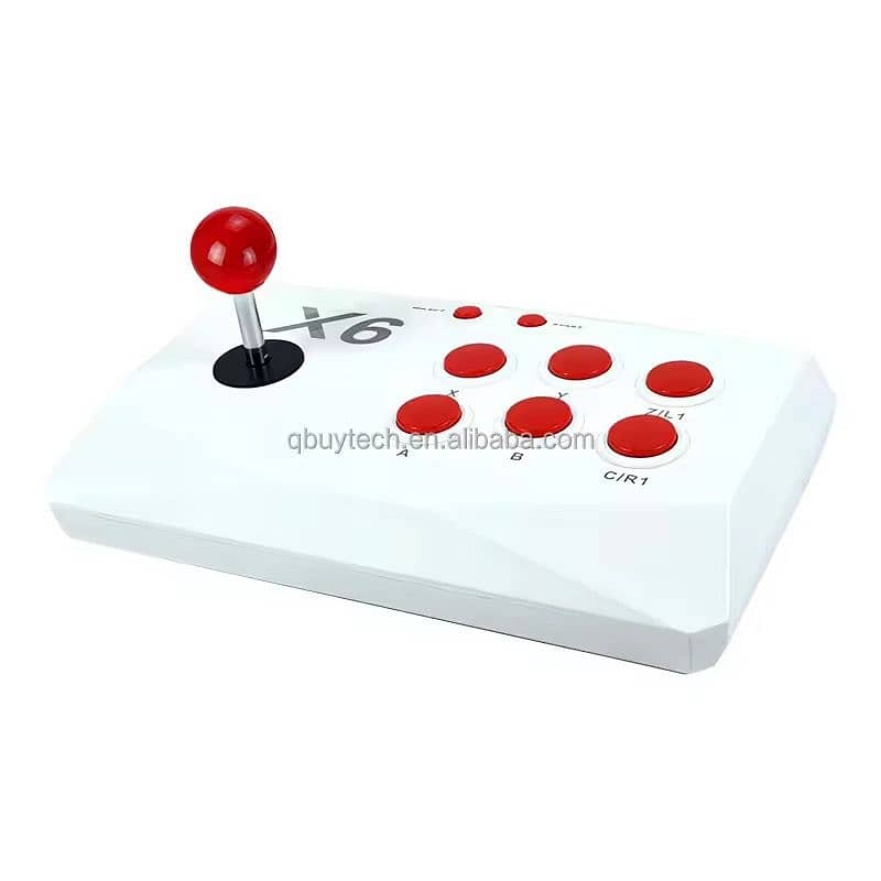 X6 ARCADE GAME STICK WITH 02 WIRELESS JOYSTICK - GAMESTICK NEW 13200 0