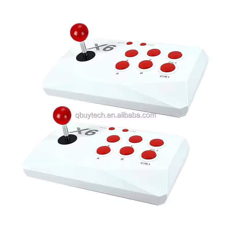 X6 ARCADE GAME STICK WITH 02 WIRELESS JOYSTICK - GAMESTICK NEW 13200 1