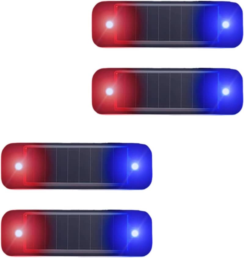Solar LED Flash Light Anti-theft Safety Warning Light 1